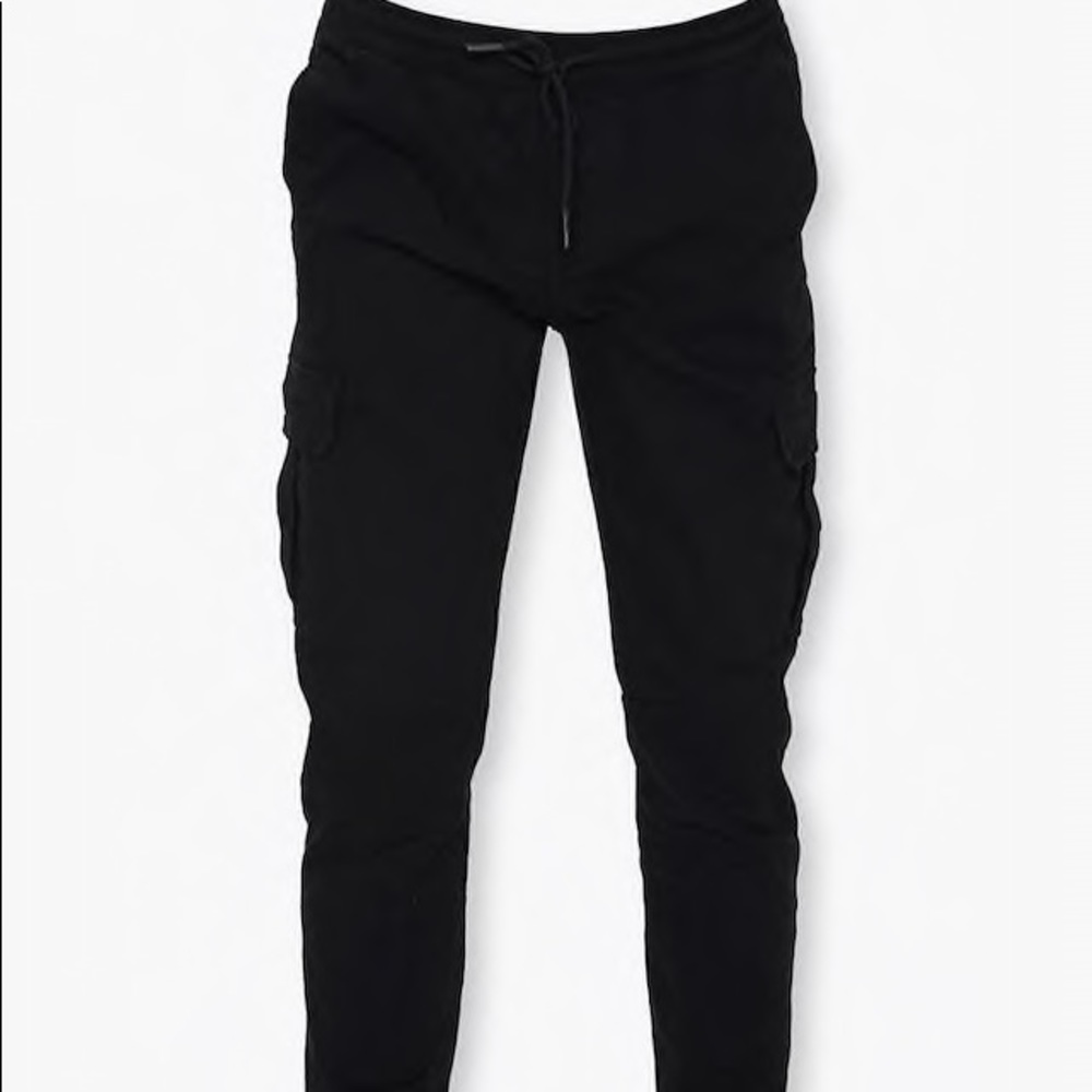 Forever 21 Drawstring Cargo Joggers